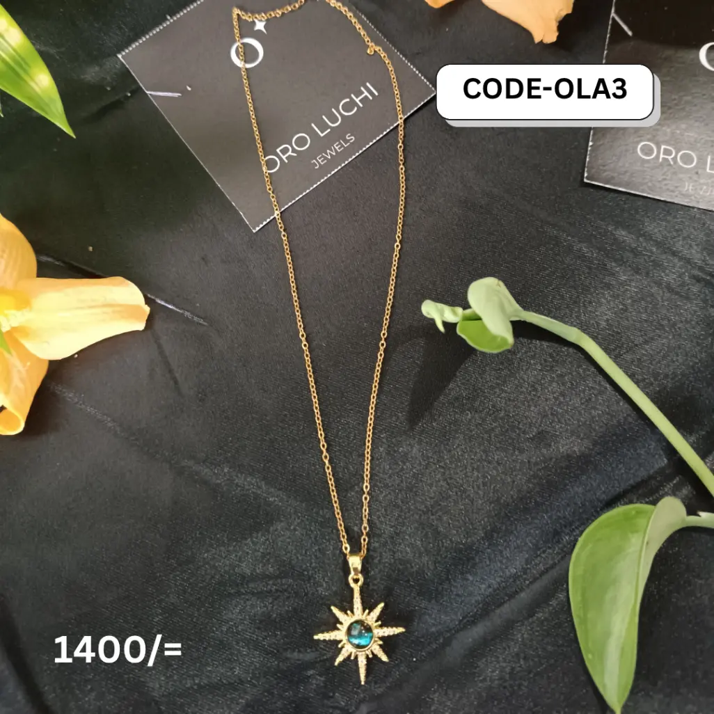 Oro Luchi Planet Zircon Full Diamond Starlight Necklace